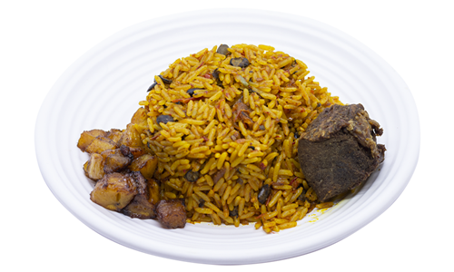Bukka rice combo with beef