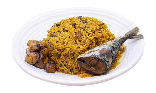 Bukka rice with Titus Fish